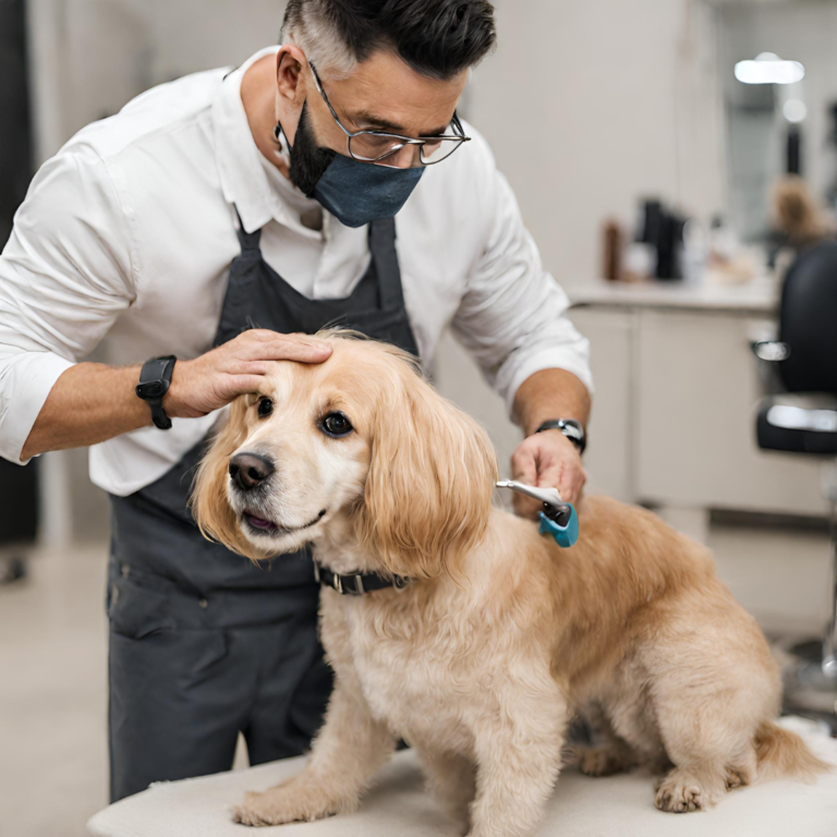 Grooming dogs