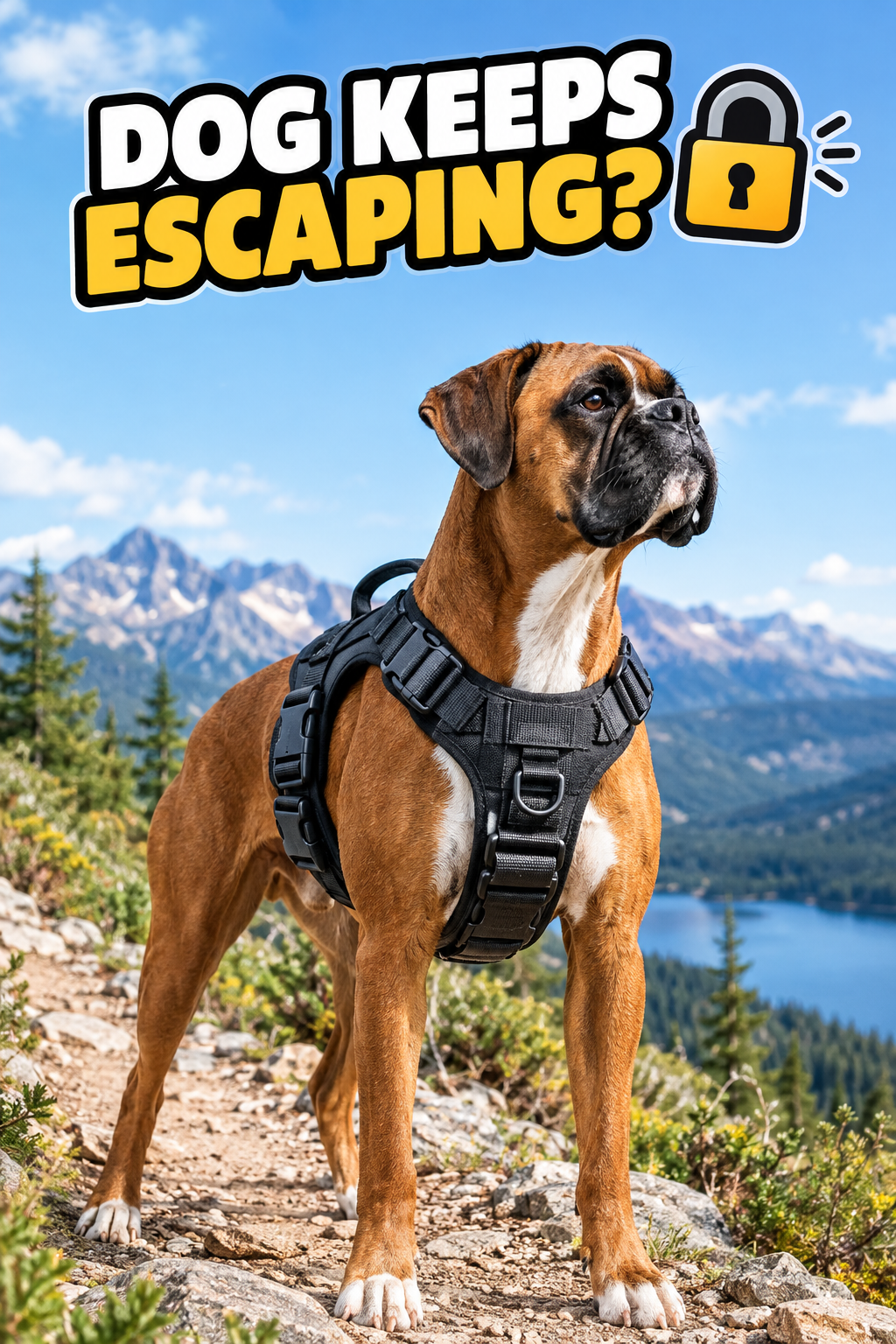Best escape proof harness for deep chested dogs